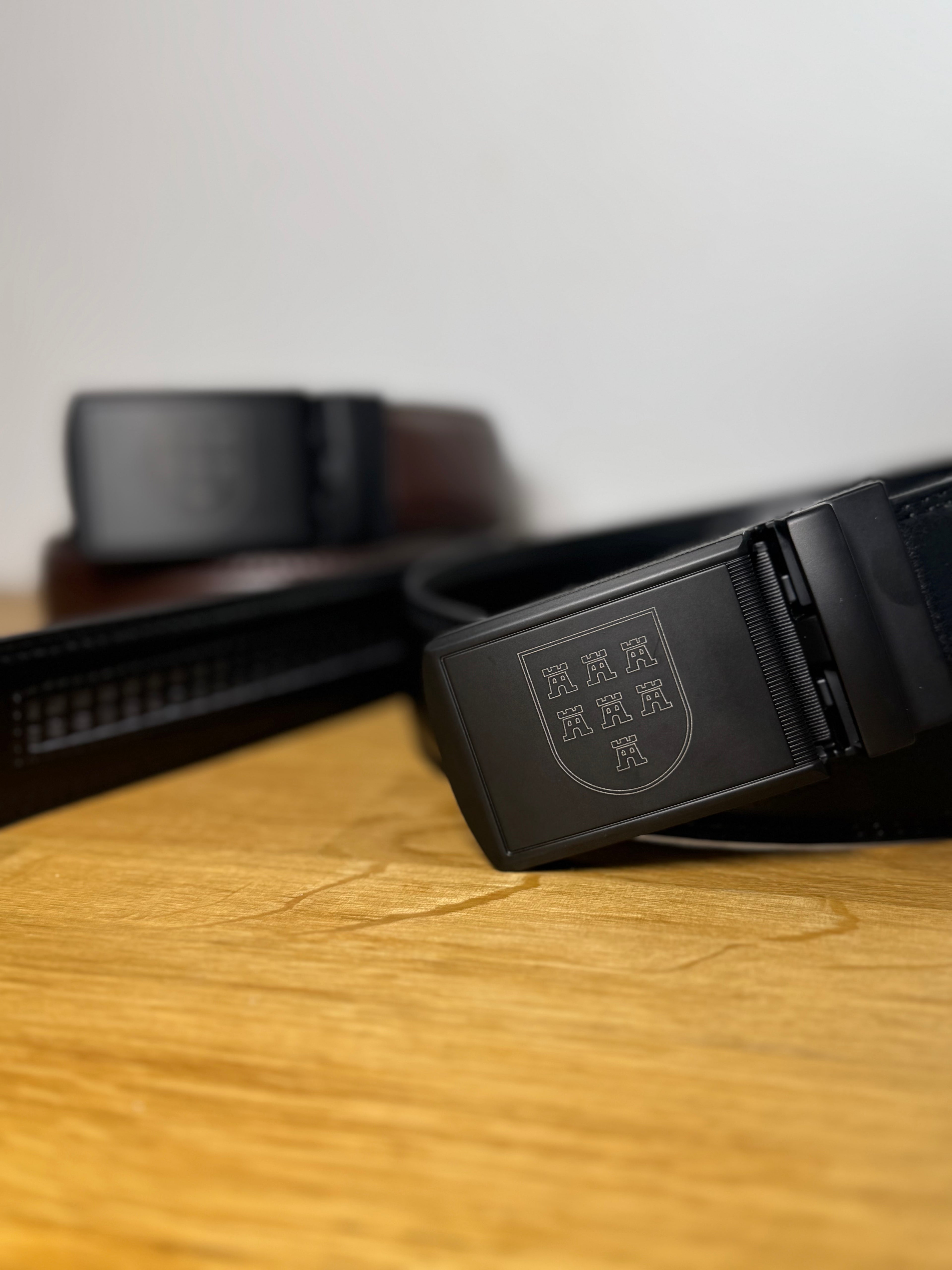 Automatikgürtel aus Echtleder